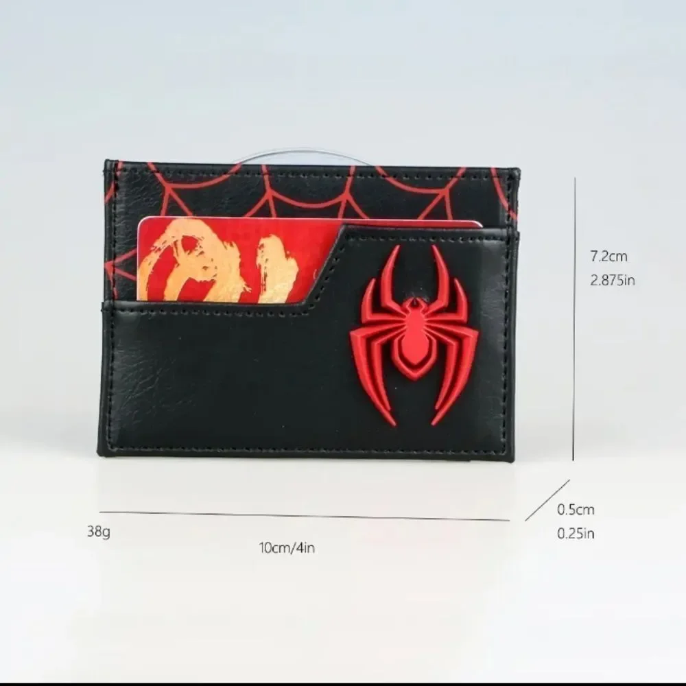 Spider-Man Black & Red Cardholder Wallet